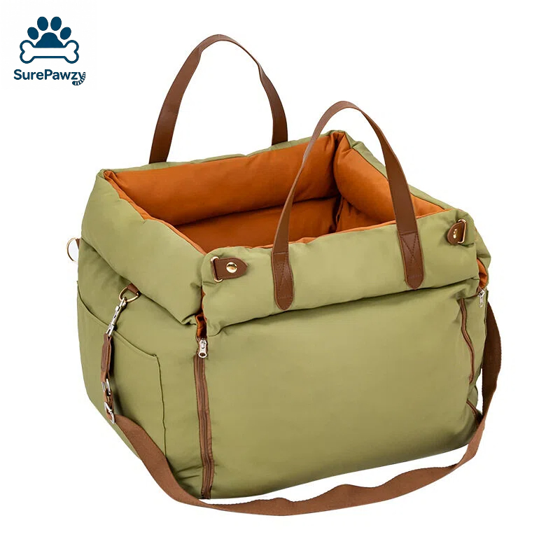 Wholesale Portable Car Dog Bed for Travel – Anti-Scratch, Removable Washable Pet Safety Seat for Small/Medium Dogs